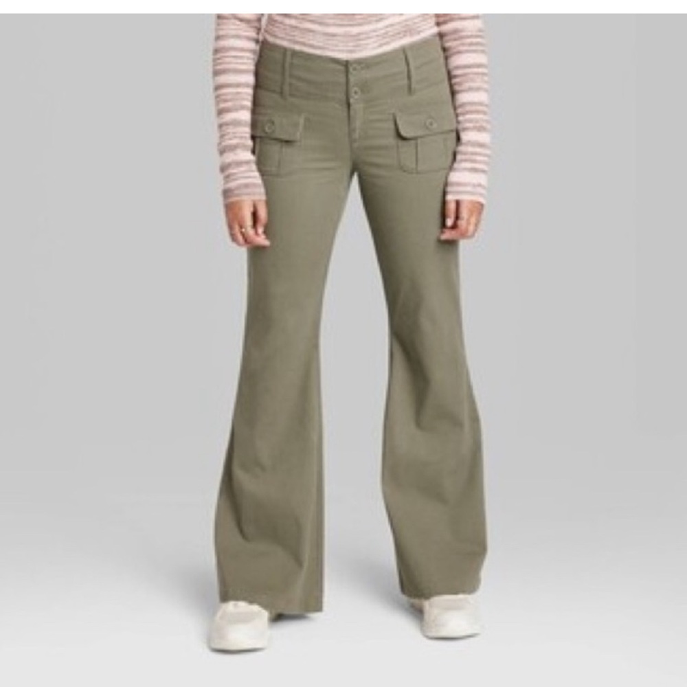 Wild Fable Olive Boot Cut Pants